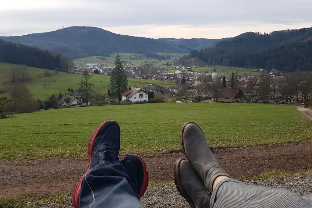 Ferienwohnung Talblick Im Schwarzwald Seelbach  Esterno foto